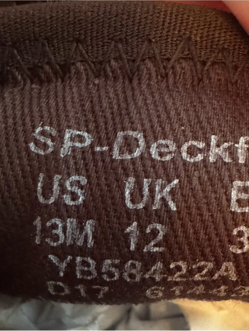 SPERRY boat deck shoes brown boys 13 lace up dress up GUC